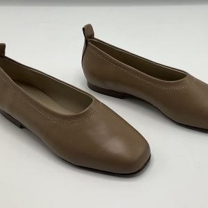 SIRIA-SS25 Taupe Leather