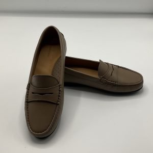 DRIVER-SS25 Taupe Leather